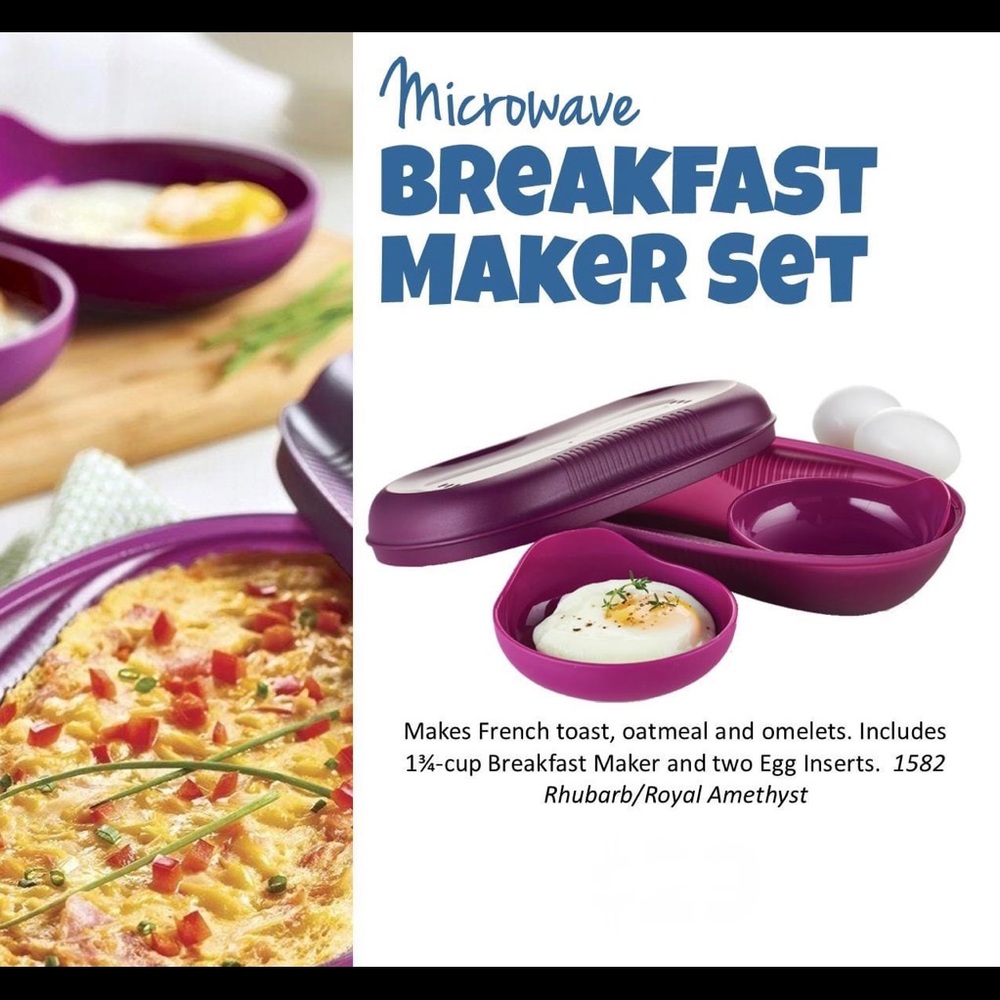Tupperware breakfast maker